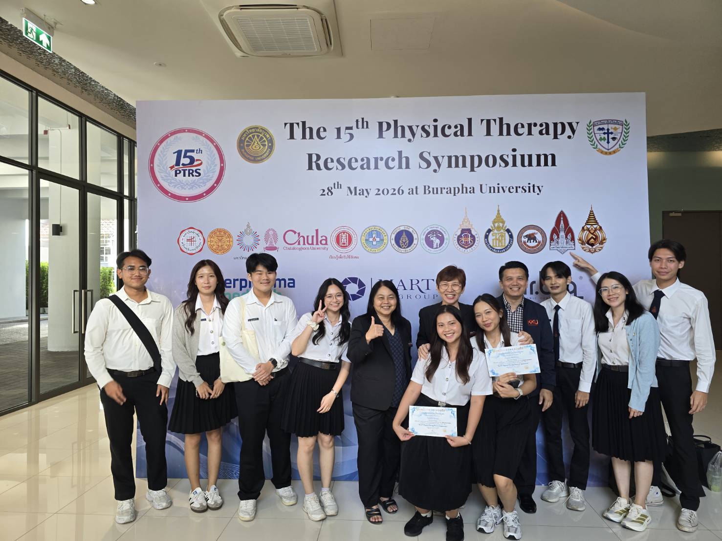 กายภาพบำบัด มข. ร่วมเวทีวิชาการระดับประเทศ ในงาน The 15th Physical Therapy Research Symposium